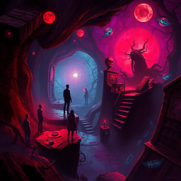 Nightmare Chronicles: Whose Nightmare is it, Anyway? - Text-based game