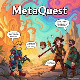 MetaQuest: Whose Adventure Is It Anyway? - Text-based game