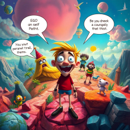 Ego Odyssey: Whose Adventure Is It Anyway? - Text-based game