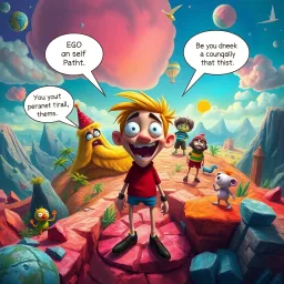 Ego Odyssey: Whose Adventure Is It Anyway? - Text-based game