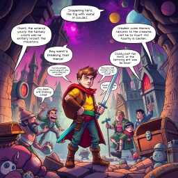 MetaQuest: Whose Adventure Is It Anyway? - Text-based game