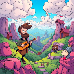 Questception: Who's the Hero, Anyway? - Text-based game
