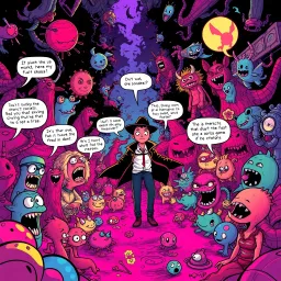 Metamayhem: Whose Adventure Is It, Anyway? - Text-based game