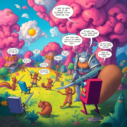 Chronicles of the Clueless: Whose Quest Is It Anyway? - Text-based game
