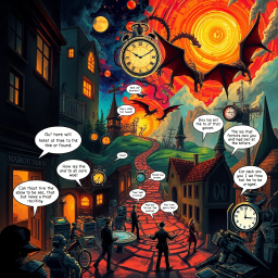 ChronoChaos: Whose Adventure Is It Anyway? - Text-based game