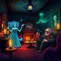Whose Ghost Is It Anyway? - Text-based game