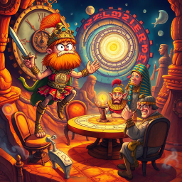 ChronoChaos: Whose Time Is It Anyway? - Text-based game