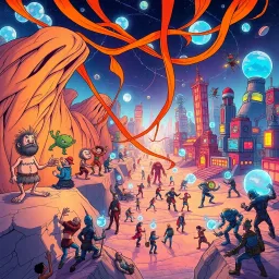Chronochaos: Whose Adventure is it Anyway? - Text-based game