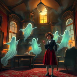 Whose Ghost Is It Anyway? - Text-based game
