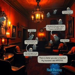 Whose Ghost Is It Anyway? - Text-based game