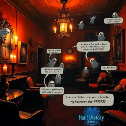 Whose Ghost Is It Anyway? - Text-based game