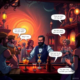 ChronoRumble: Time's Taphouse - Text-based game