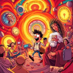 Chronochaos: Whose Adventure Is It Anyway? - Text-based game