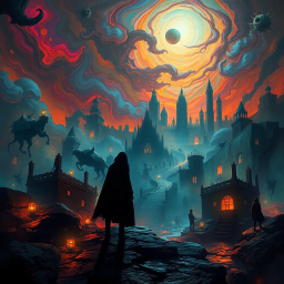 Nightmare Chronicles: Whose Nightmare Is It, Anyway? - Text-based game