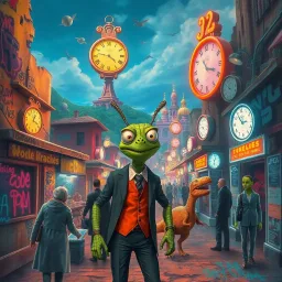 ChronoCaper: Whose Time is it Anyway? - Text-based game