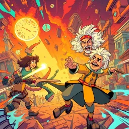 ChronoBrawl: Whose Time Is It Anyway? - Text-based game