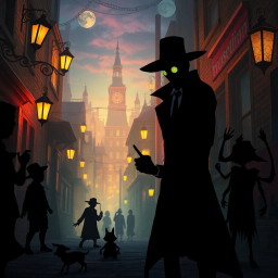 Whose Shadows Are These? - Text-based game