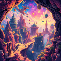 Spectrum Saga: Whose Dimension Is It Anyway? - Text-based game