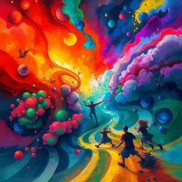 Spectrum Wars: Whose Dimension Is It Anyway? - Text-based game