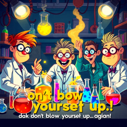 Whose Lab Is It Anyway? - Text-based game