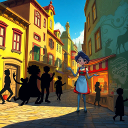 Whose Shadow Is It Anyway? - Text-based game