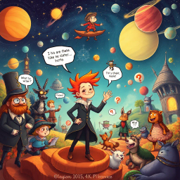 Metamayhem: Who's Adventure Is It Anyway? - Text-based game