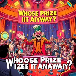 Whose Prize Is It Anyway? - Text-based game