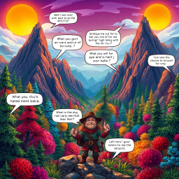MetaQuest: Whose Adventure Is It Anyway? - Text-based game