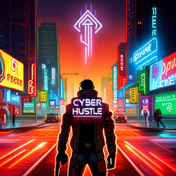 Cyber Hustle - Text-based game