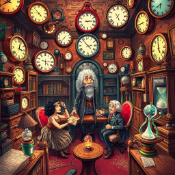 Chrono Chaos: Whose Time is It Anyway? - Text-based game