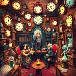 Chrono Chaos: Whose Time is It Anyway? - Text-based game