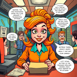 Hello, Whose Hello Is It Anyway? - Text-based game