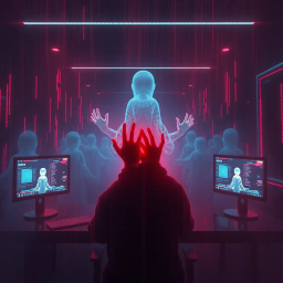 Haunted Byte: Who's This Ghost? - Text-based game