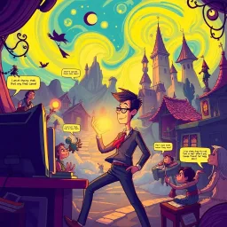 Whose Adventure Is It Anyway? - Text-based game