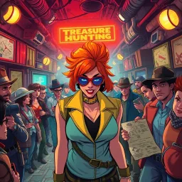 Relic Rumble: Whose Treasure Is It Anyway? - Text-based game