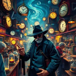 Chrono-Caper: Whose Time Is It, Anyway? - Text-based game