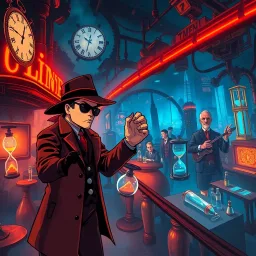 Time Heist: The Clockwork Conspiracy - Text-based game