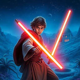 Rise of the Jedi Knights - Text-based game