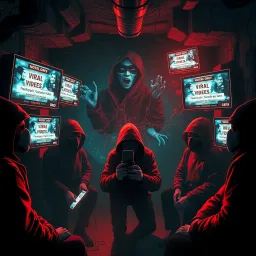 Viral Conspiracy - Text-based game