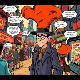 Whose Hat Is It Anyway? - Text-based game