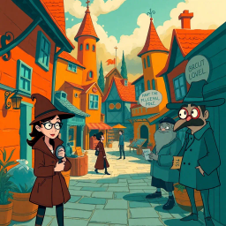Whose Shadow is it Anyway? - Text-based game