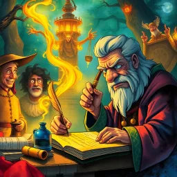 Cursed Quills - Text-based game