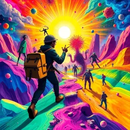 Spectrum Wars: Whose Dimension is it Anyway? - Text-based game