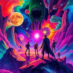 Spectrum Wars: Whose Dimension is it Anyway? - Text-based game
