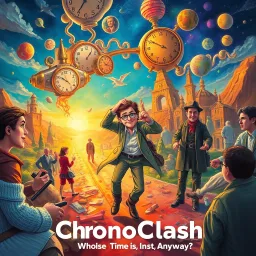 ChronoClash: Whose Time Is It Anyway? - Text-based game