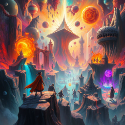 Spectrum Wars: Which Dimension Is It Anyway? - Text-based game