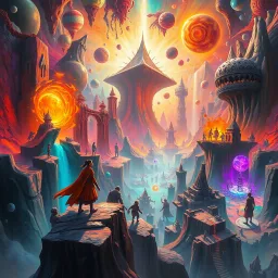 Spectrum Wars: Which Dimension Is It Anyway? - Text-based game