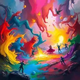 Spectrum Wars: Which Dimension Is It Anyway? - Text-based game