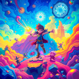 Spectrum Wars: Which Dimension Is It Anyway? - Text-based game