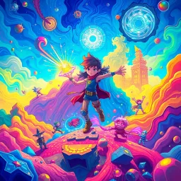 Spectrum Wars: Which Dimension Is It Anyway? - Text-based game